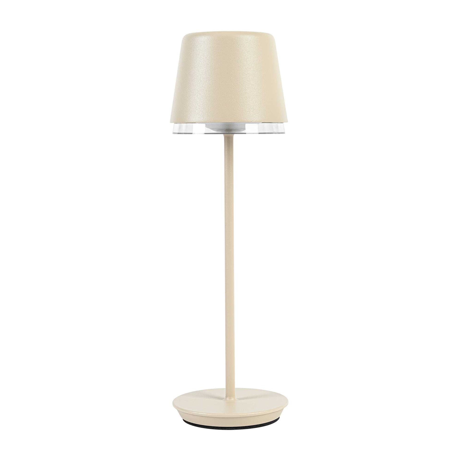 Glow Stick Beige Cordless Rechargeable Table Lamp - 9 3/4" - 12 count box