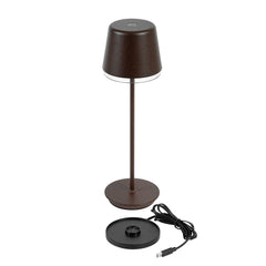 Glow Stick Brown Cordless Rechargeable Table Lamp - 9 3/4