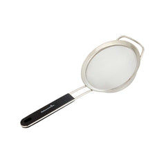 Comfy Grip Round Stainless Steel Extra Fine Mesh Strainer - with Silicone Handle - 5 1/2