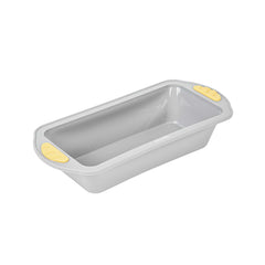 Pastry Tek Gray Silicone Bread Loaf Pan - Non-Stick, with Handles - 9 1/4