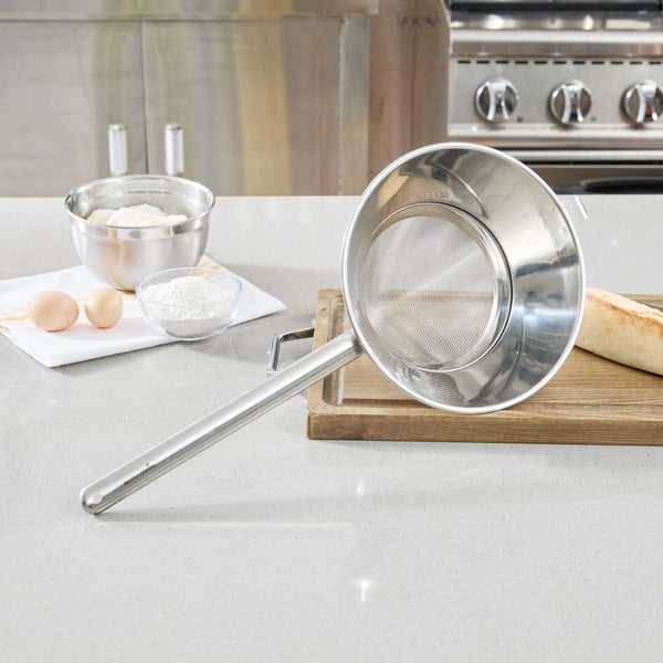 Set di 3 filtri conici in acciaio inox extra fine di alta qualità, in Set di 3 filtri conici in acciaio inox extra fine di alta qualità, in