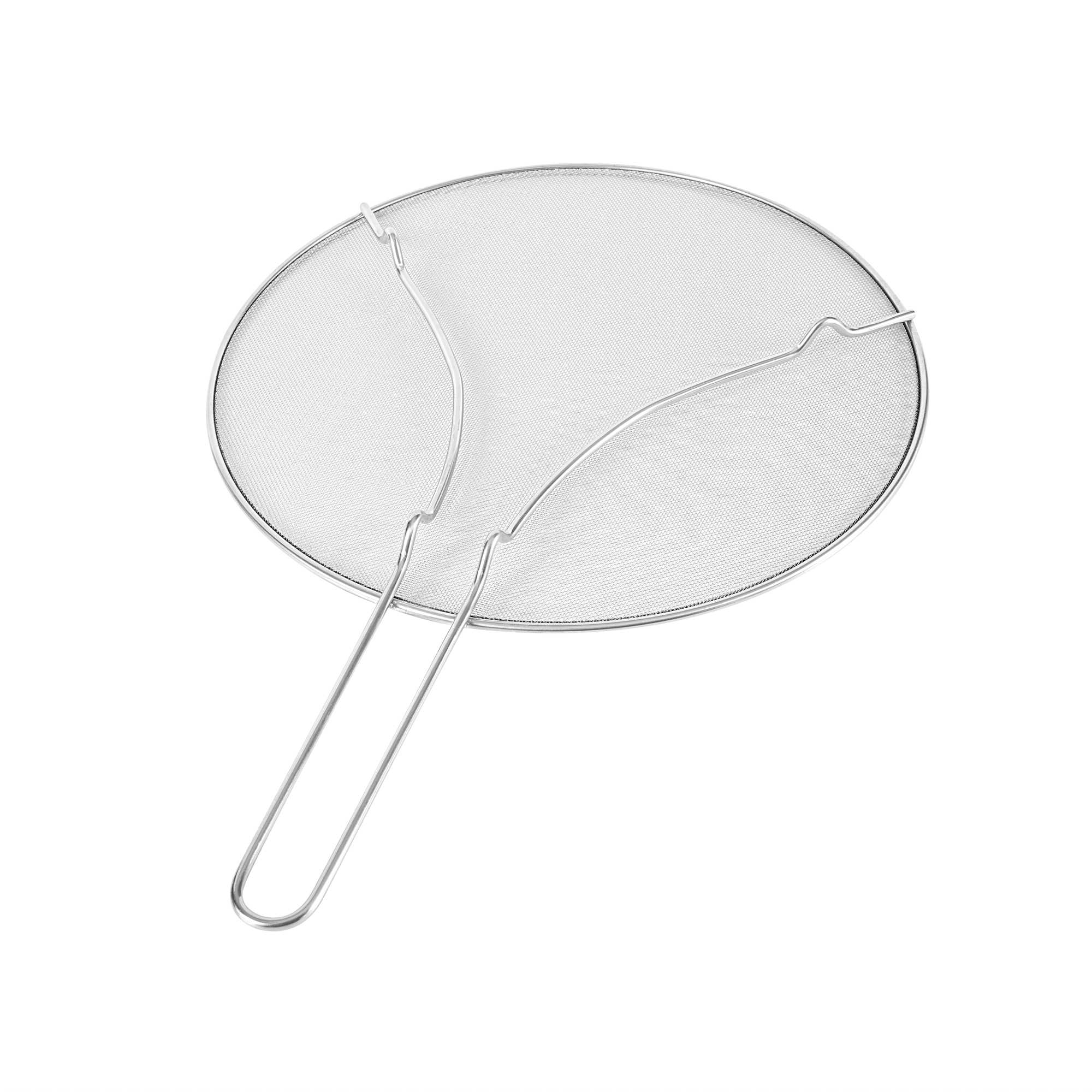 Met Lux Stainless Steel Splatter Screen - with Resting Feet - 13" - 1 count box