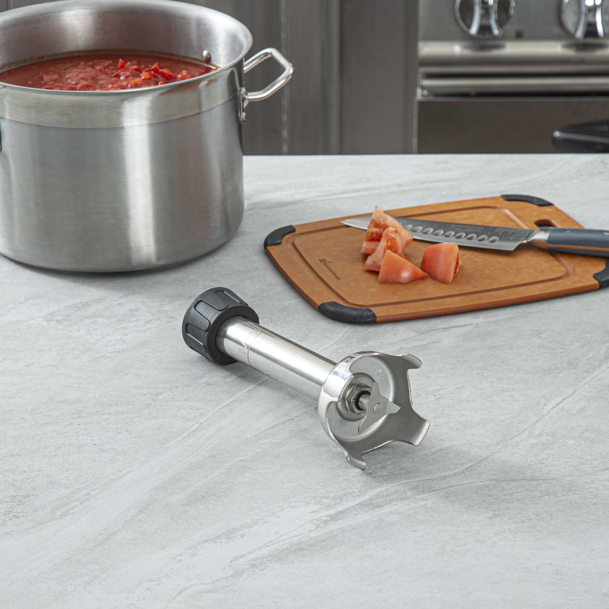 Hi Tek Stainless Steel Blending Shaft - For Variable Speed Immersion Blender - 10" - 1 count box