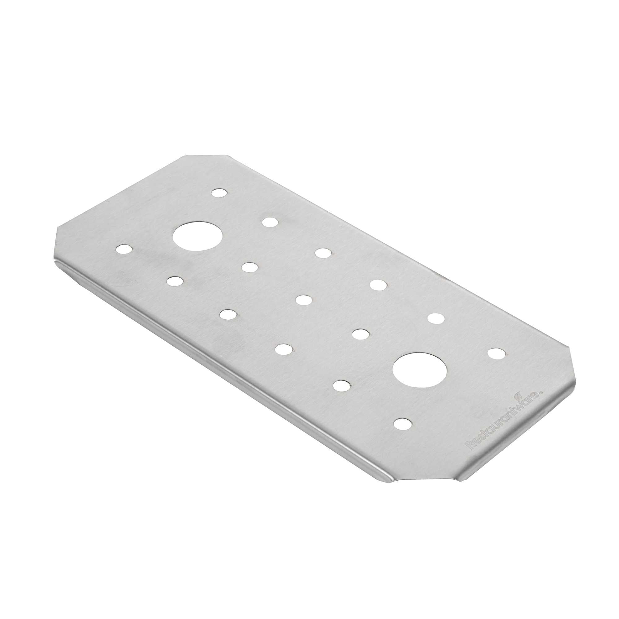 Met Lux 1/3 Size Stainless Steel Steam Table / Hotel Pan False Bottom - 1 count box