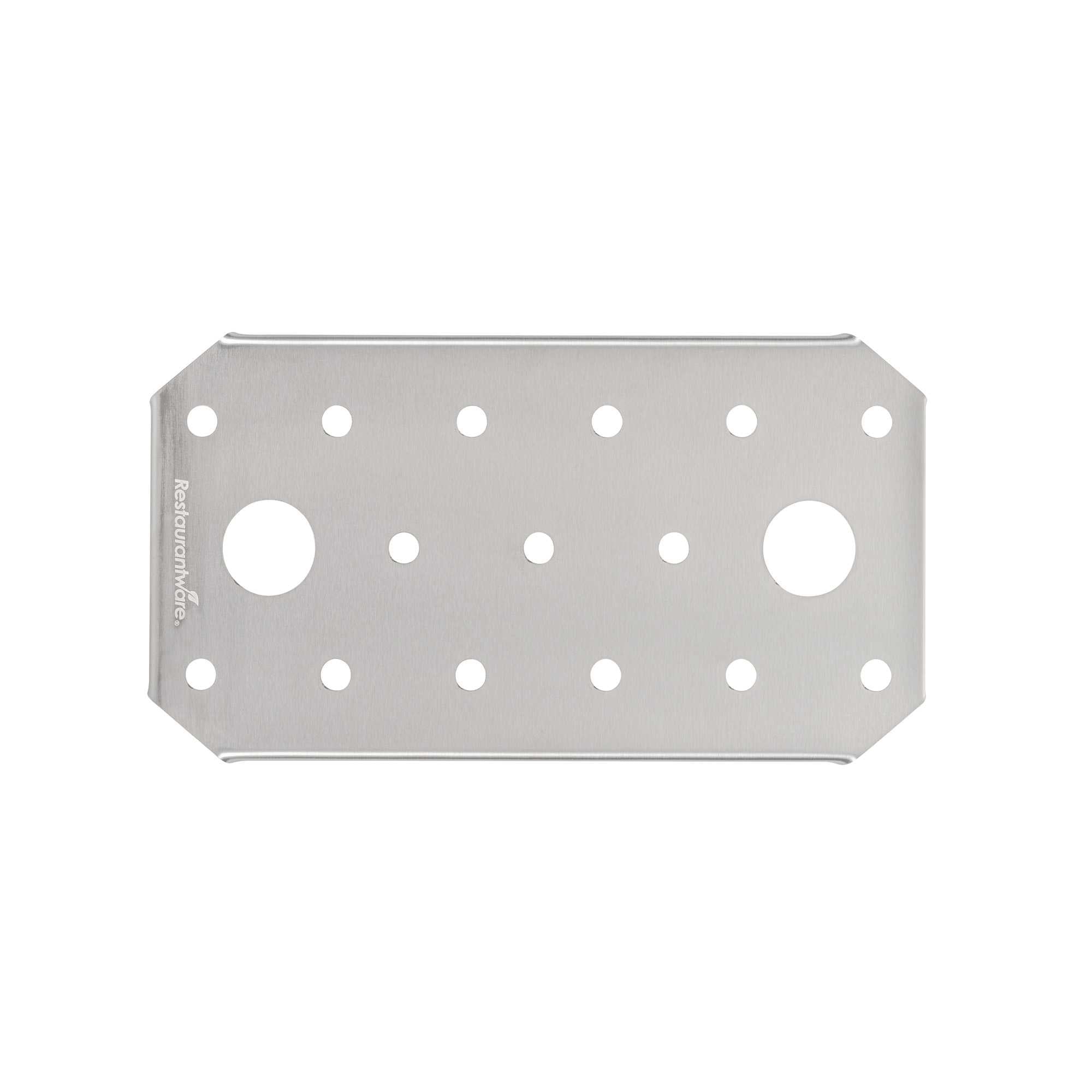 Met Lux 1/4 Size Stainless Steel Steam Table / Hotel Pan False Bottom - 1 count box