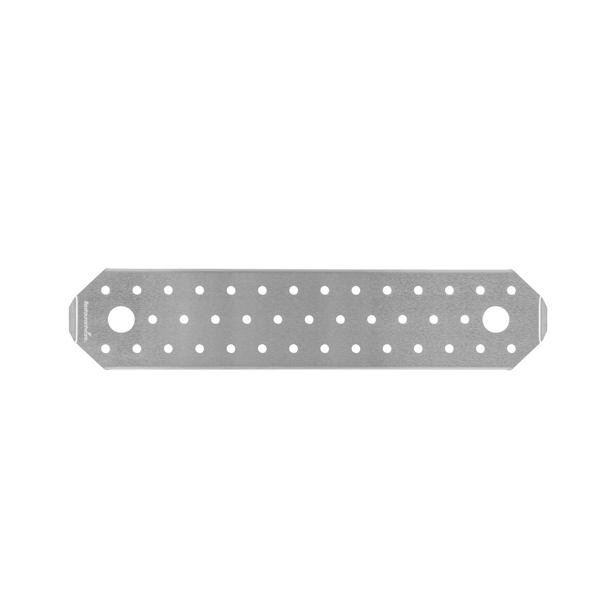 Met Lux 1/2 Size Long Stainless Steel Steam Table / Hotel Pan False Bottom - 1 count box
