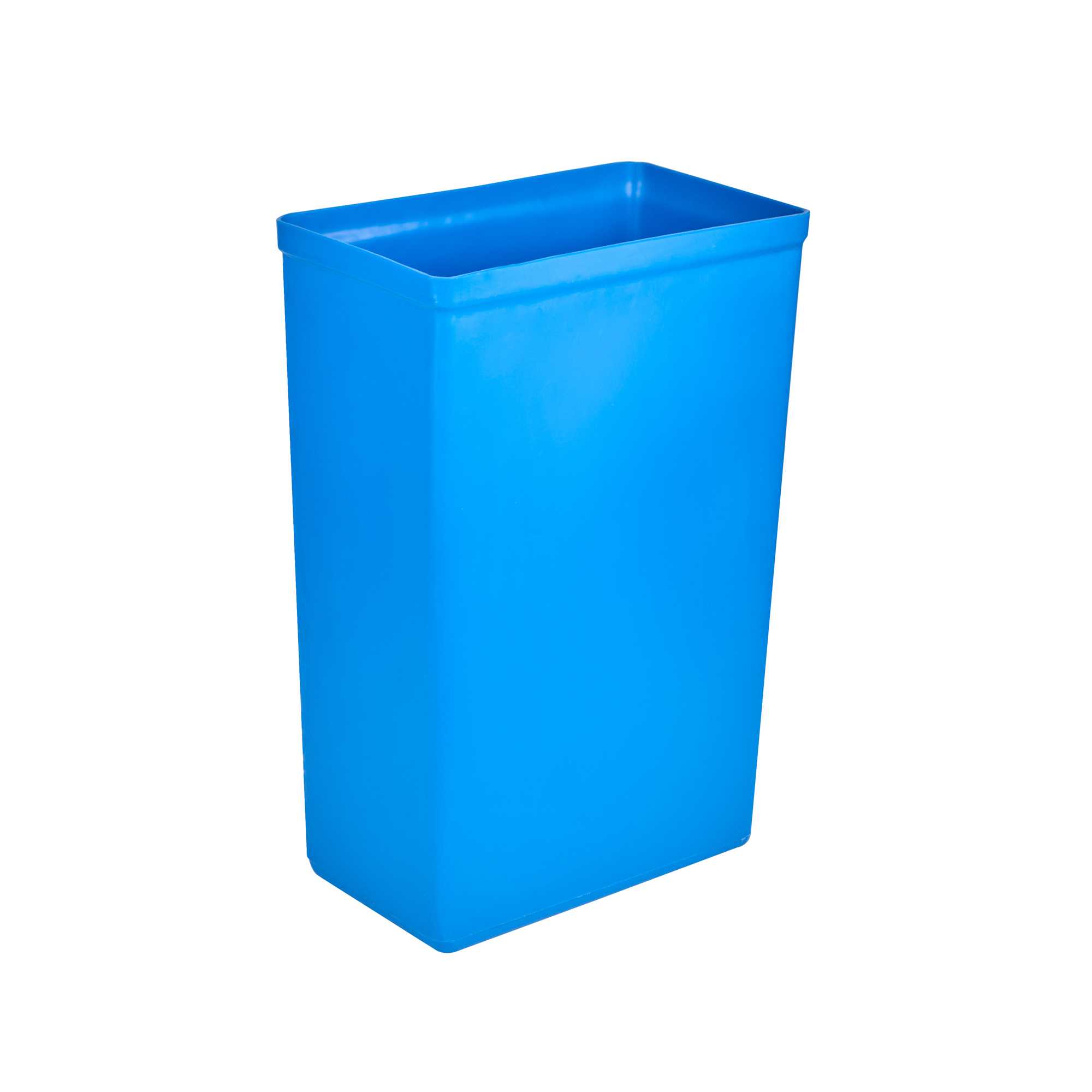 Met Lux 10 Gal / 160 Cup Blue Plastic Ingredient Bin - 1 count box