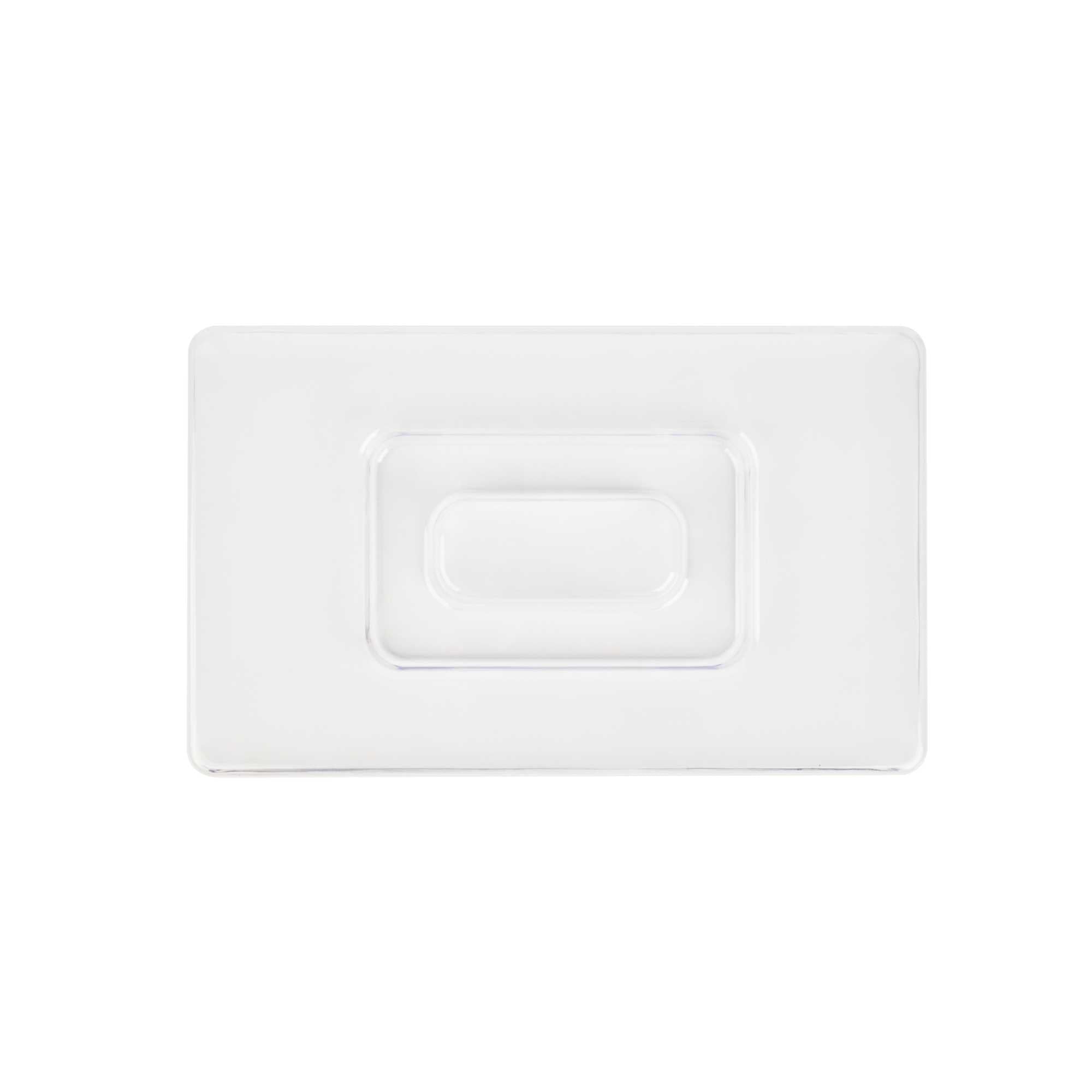 Met Lux Clear Plastic Lid - Fits 10 Gal / 160 Cup Ingredient Bin - 1 count box