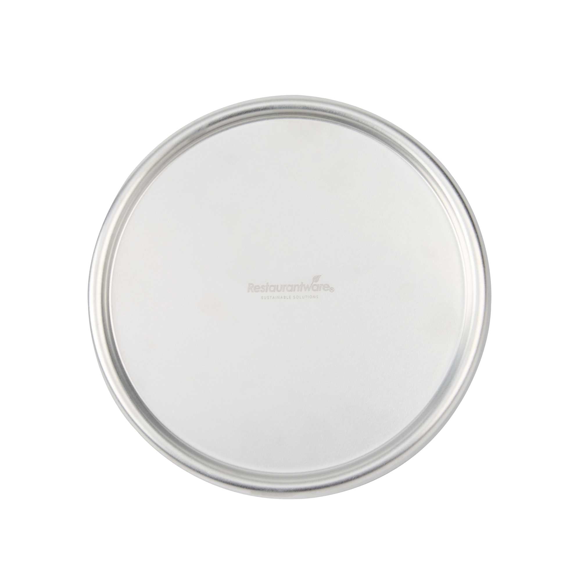 Met Lux Round Aluminum Lid - Fits 48 oz Stacking Dough Pan - 1 count box
