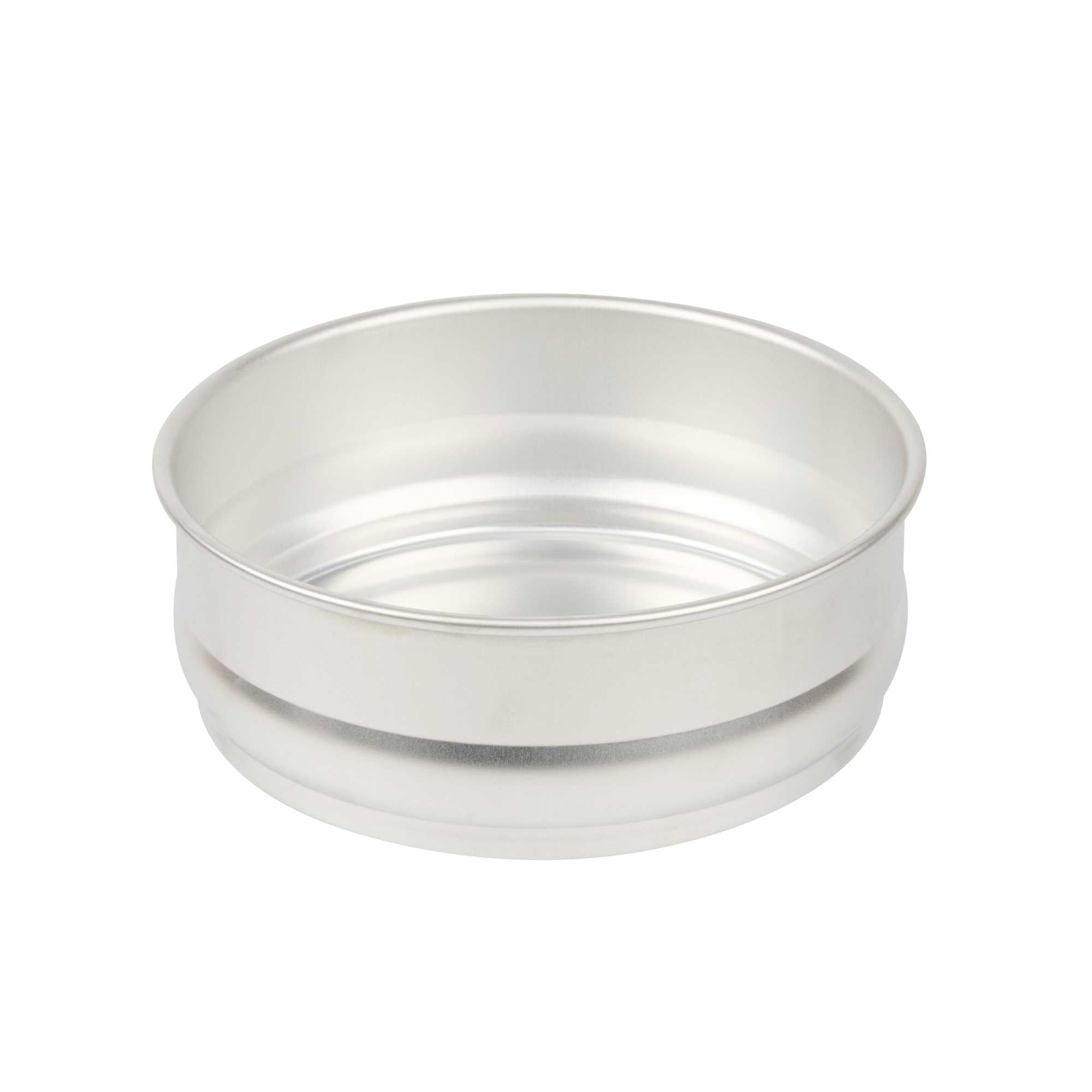 Met Lux 96 oz Round Aluminum Stacking Dough Pan - 9" - 10 count box