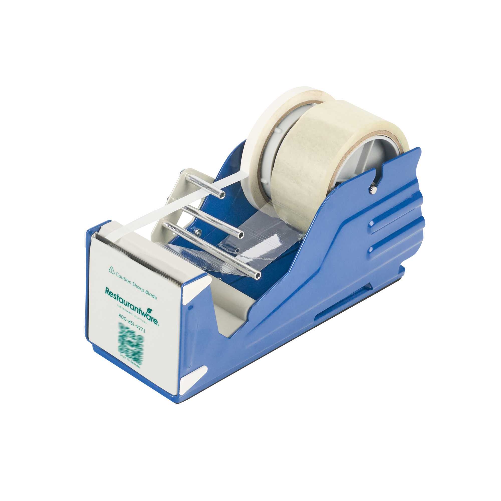 Handy Tek Manual Multi-Roll Tape and Label Dispenser - 3" Working Width - 9 1/2" x 4" x 5 1/4" - 6 count box