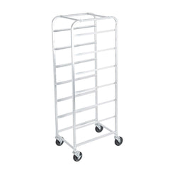 Kitchen Tek Mobile Aluminum Lug Rack - 6 Lug Capacity, Unassembled - 1 count box