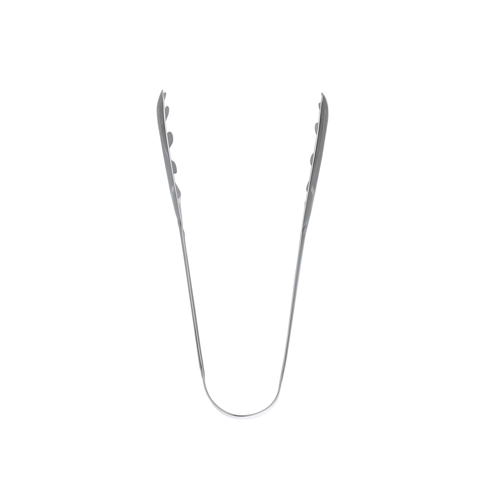 Met Lux Stainless Steel Pasta Tongs - 10 1/4" - 1 count box