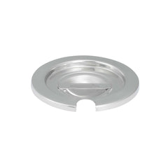 Met Lux Commercial Grade Notched Stainless Steel Vegetable Inset Cover - Fits 2.5 qt Pot - 6 count box