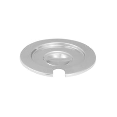 Met Lux Commercial Grade Notched Stainless Steel Vegetable Inset Cover - Fits 4 qt Pot - 1 count box