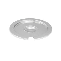 Met Lux Commercial Grade Notched Stainless Steel Vegetable Inset Cover - Fits 7 qt Pot - 1 count box