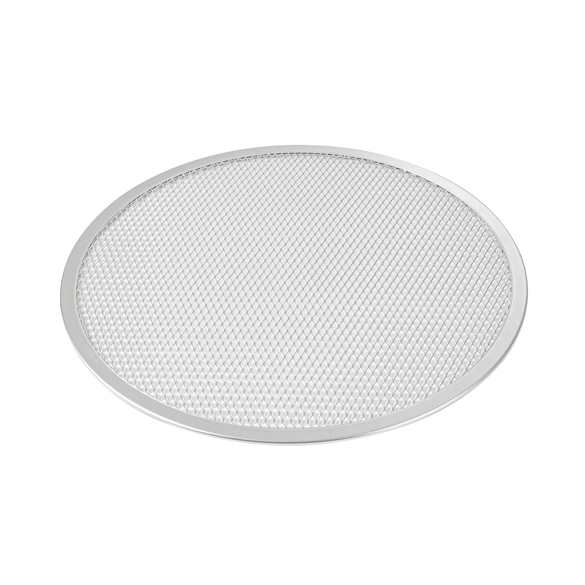 Pizzaly Round Aluminum Pizza Screen - 11" x 11" x 1/4" - 1 count box