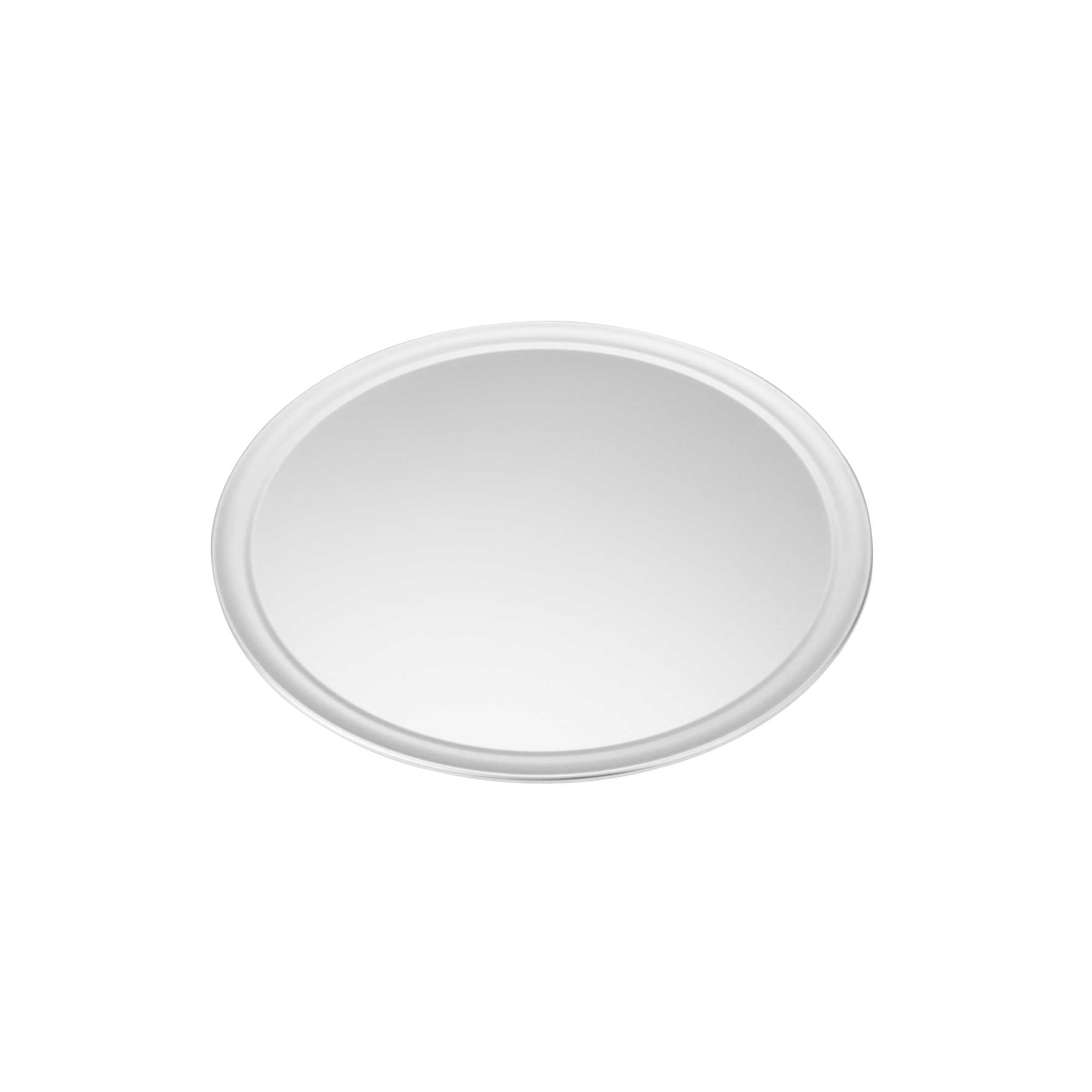 Pizzaly Aluminum Wide Rim Pizza Pan - 17" x 17" - 1 count box