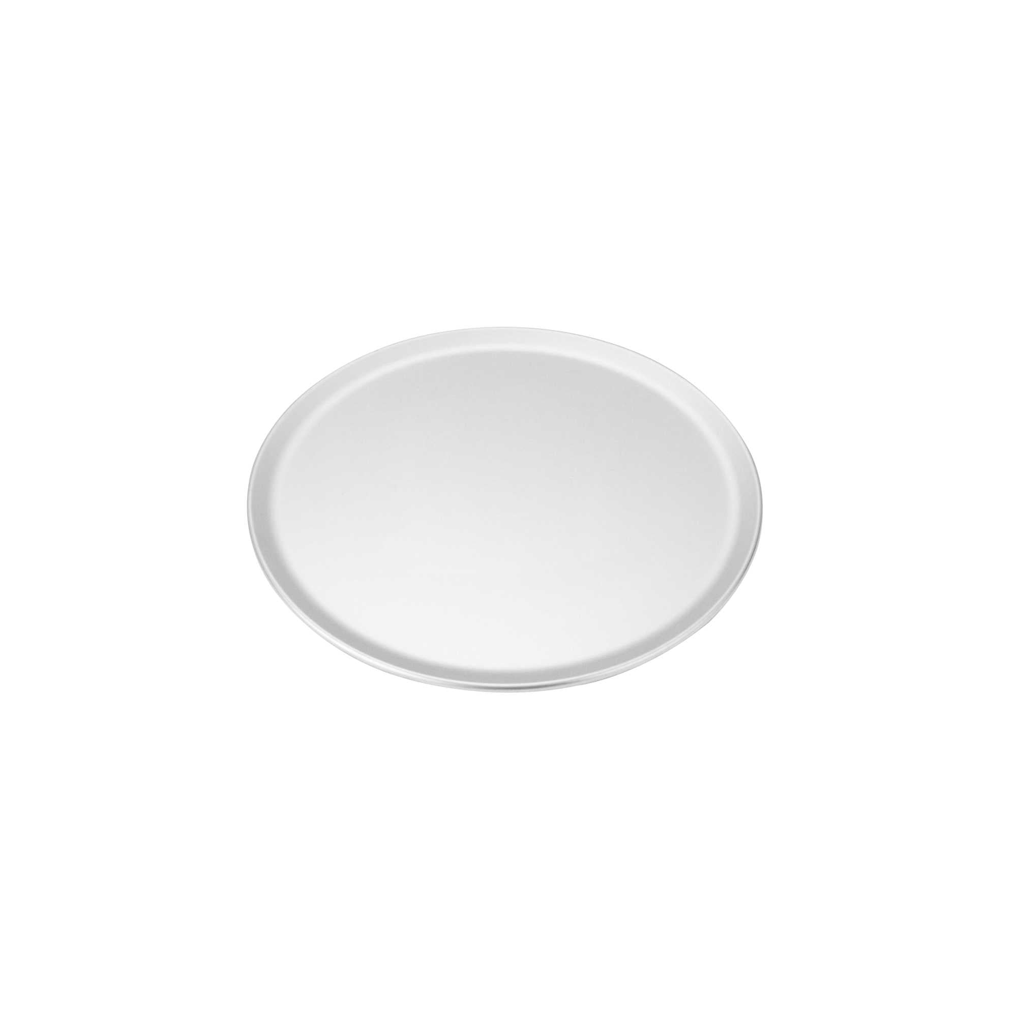 Pizzaly Aluminum Coupe Pizza Pan - 11" x 11" - 1 count box