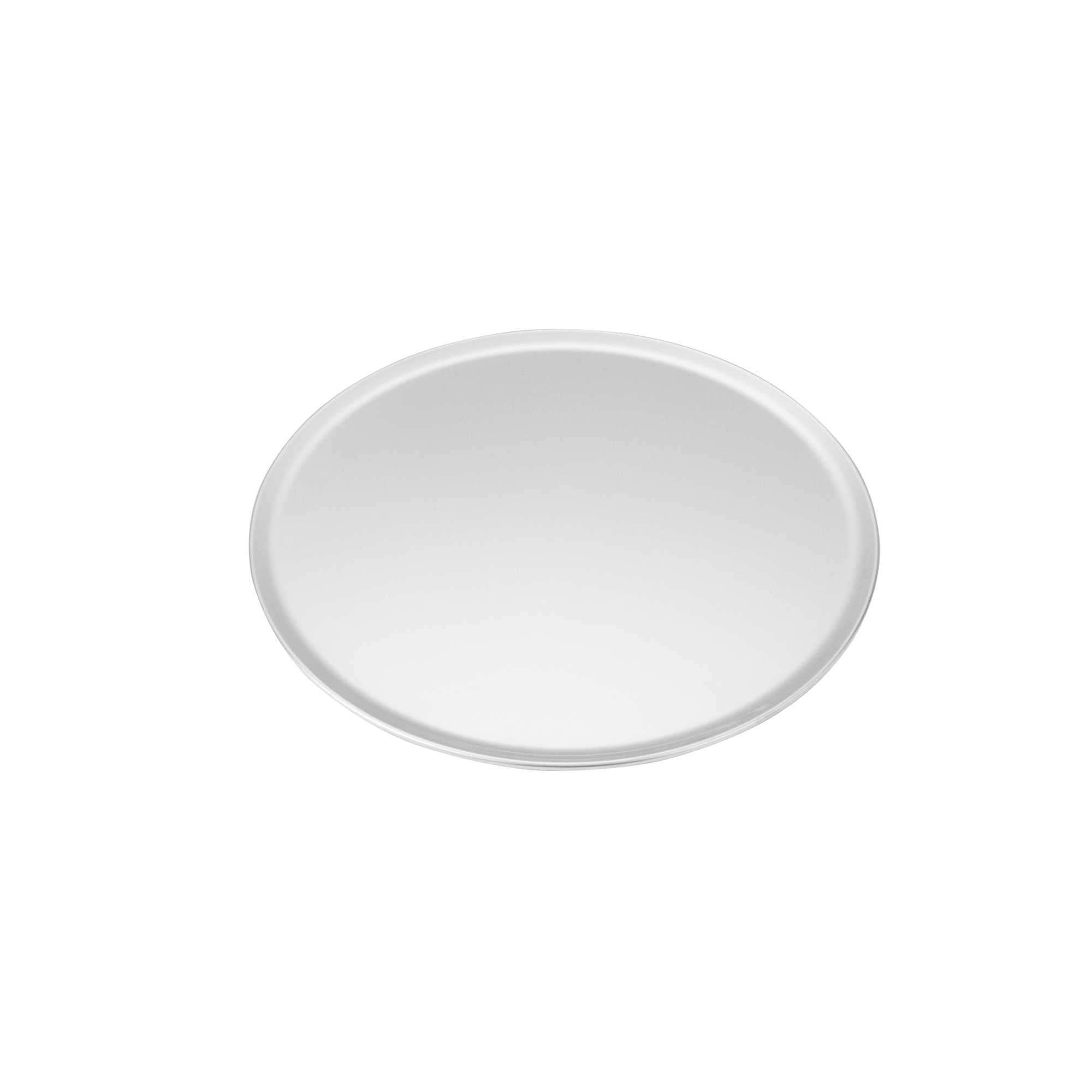 Pizzaly Aluminum Coupe Pizza Pan - 15" x 15" - 1 count box