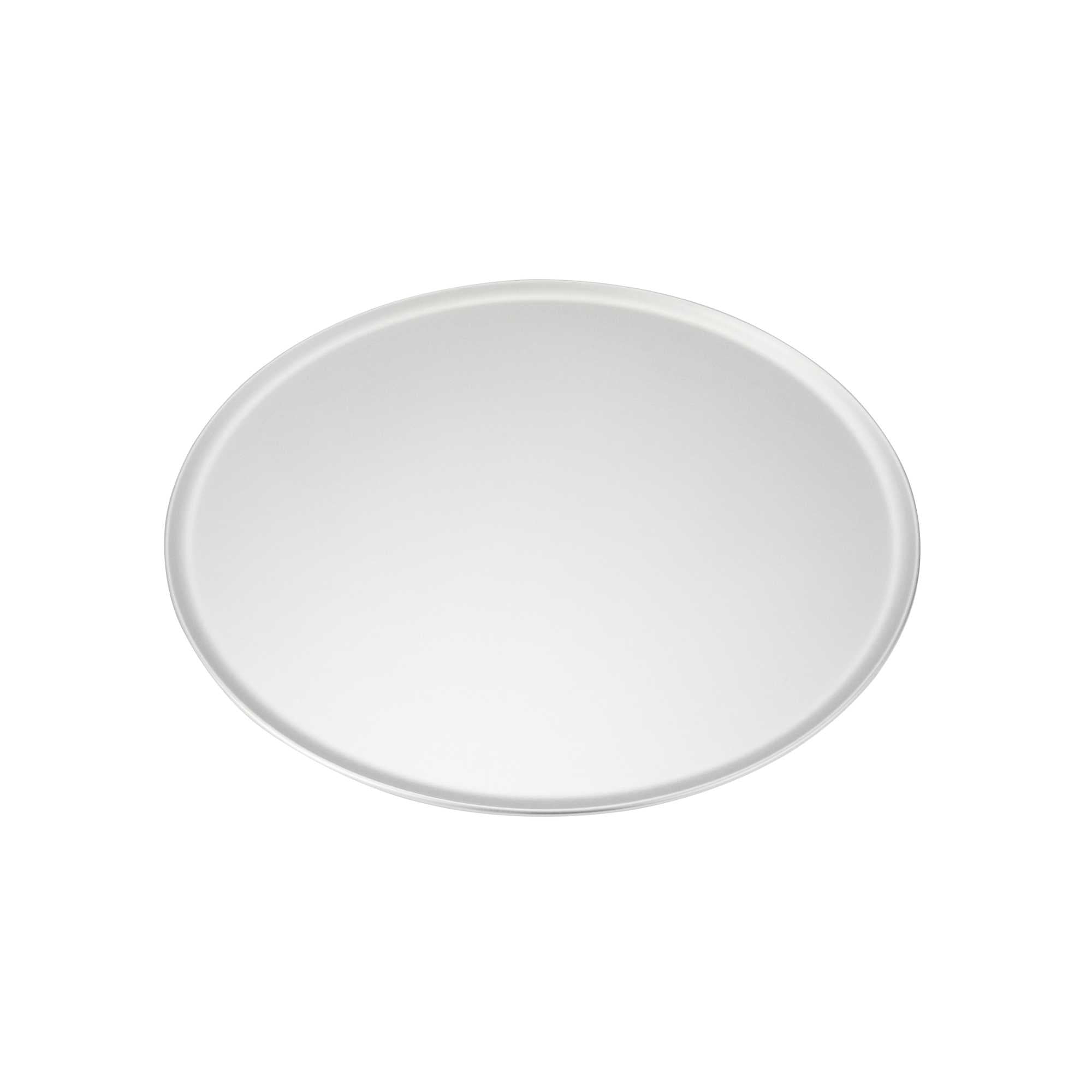 Pizzaly Aluminum Coupe Pizza Pan - 19" x 19" - 1 count box