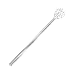 Met Lux Stainless Steel Piano Whip / Whisk - 48