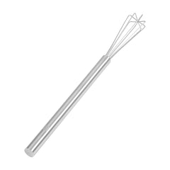 Met Lux Stainless Steel Square Tip Mini Whip / Whisk - 10