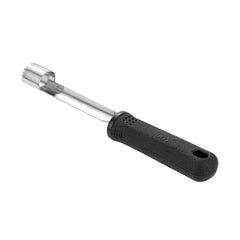 Comfy Grip Stainless Steel Apple / Cupcake Corer - with Black Non-Slip Handle - 8 1/4
