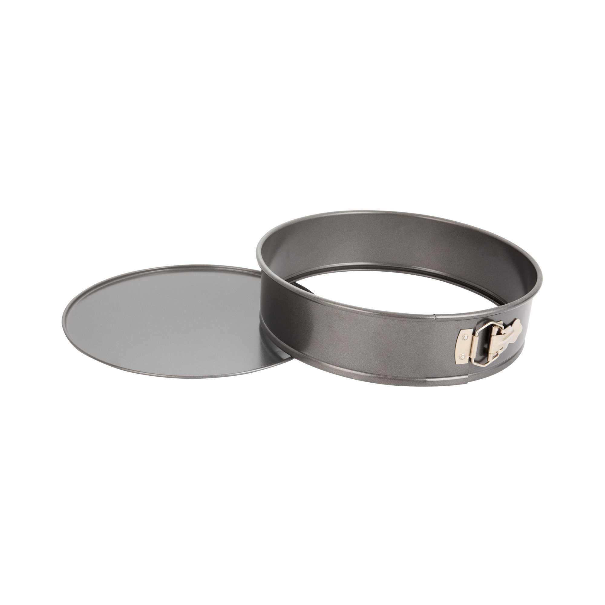 Pastry Tek Round Aluminized Steel Springfoam Cake Pan - Non-Stick - 12" x 12" x 3"- 1 count box