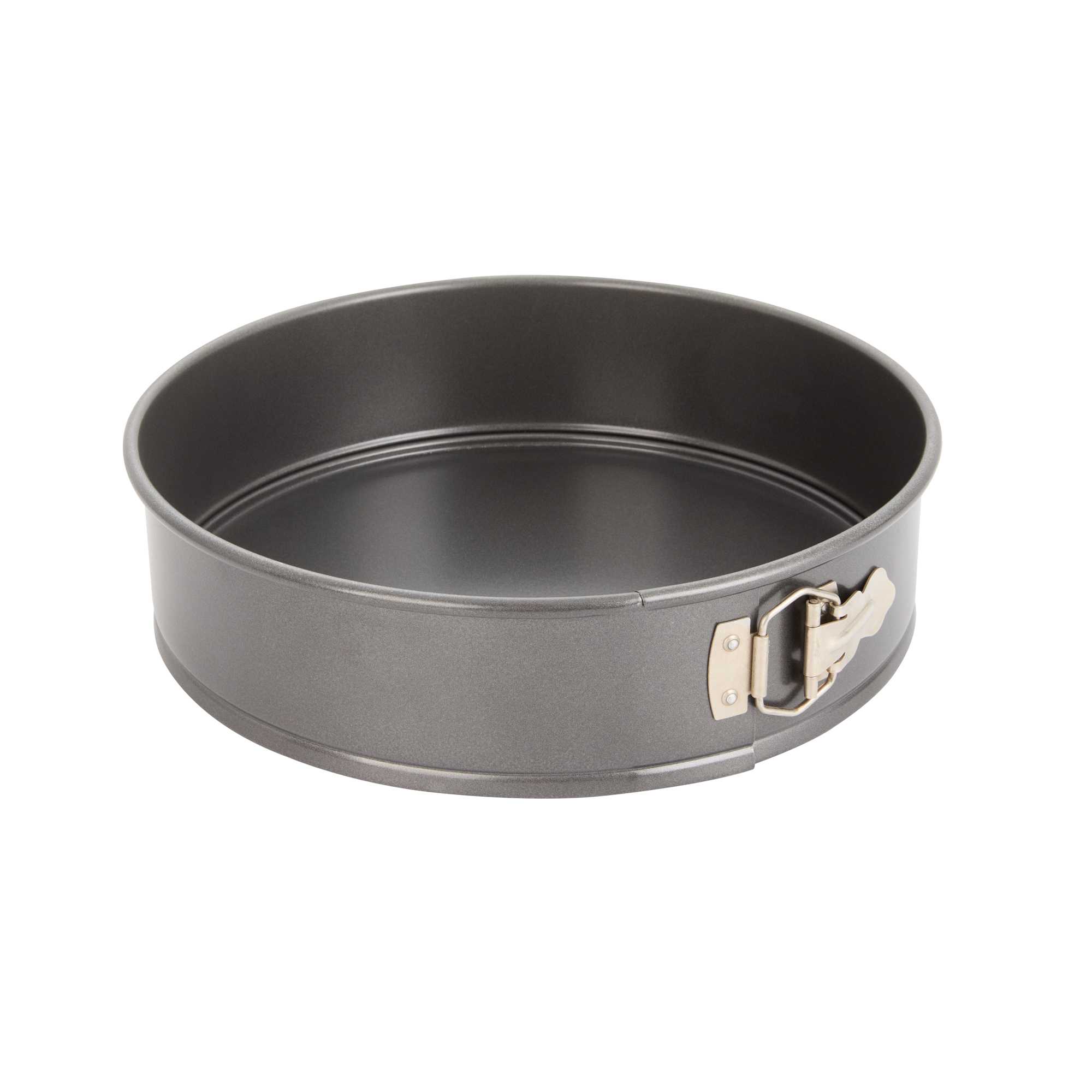 Pastry Tek Round Aluminized Steel Springfoam Cake Pan - Non-Stick - 12" x 12" x 3"- 1 count box