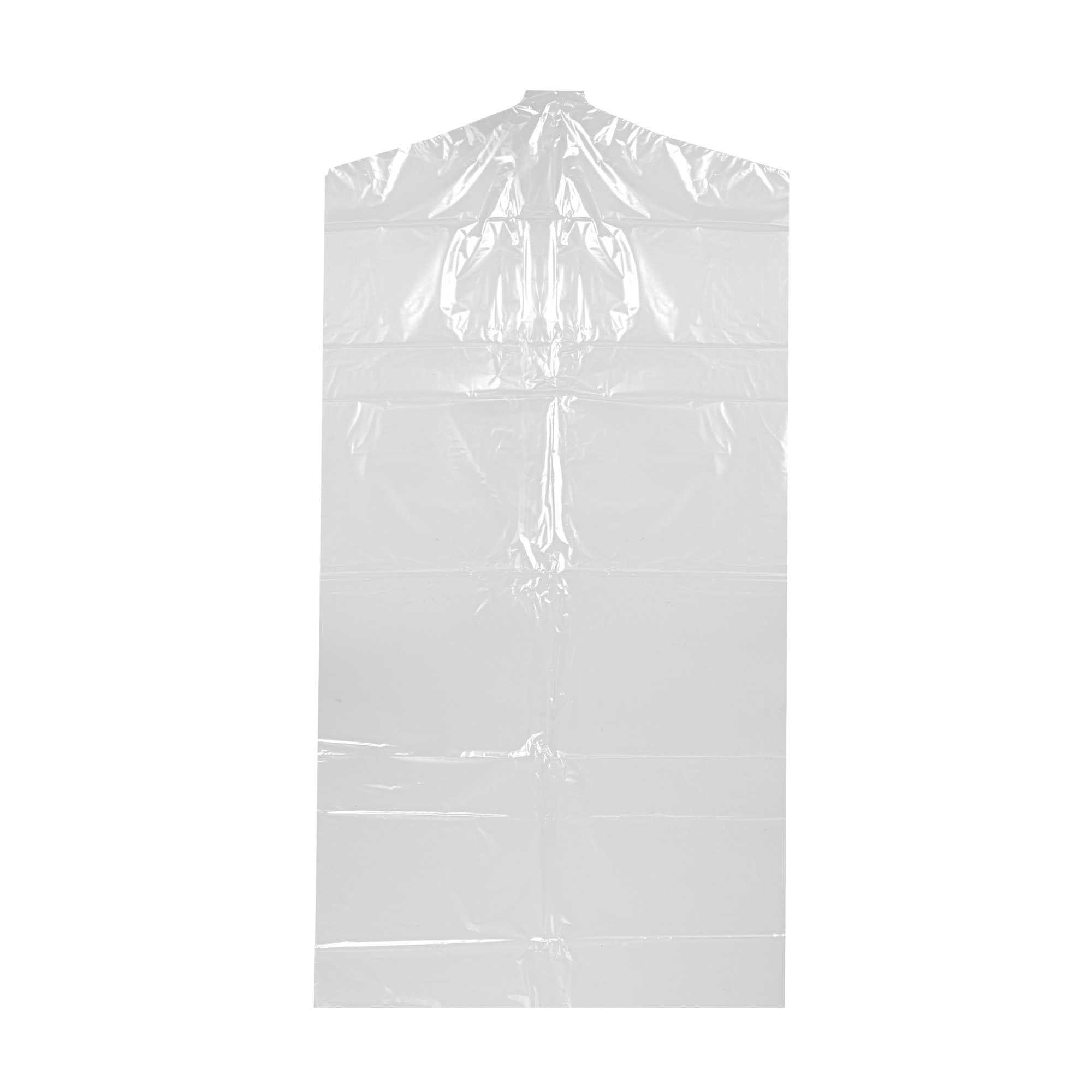 Bag Tek Clear Plastic Garment Bag - 24" x 47" - 500 count box