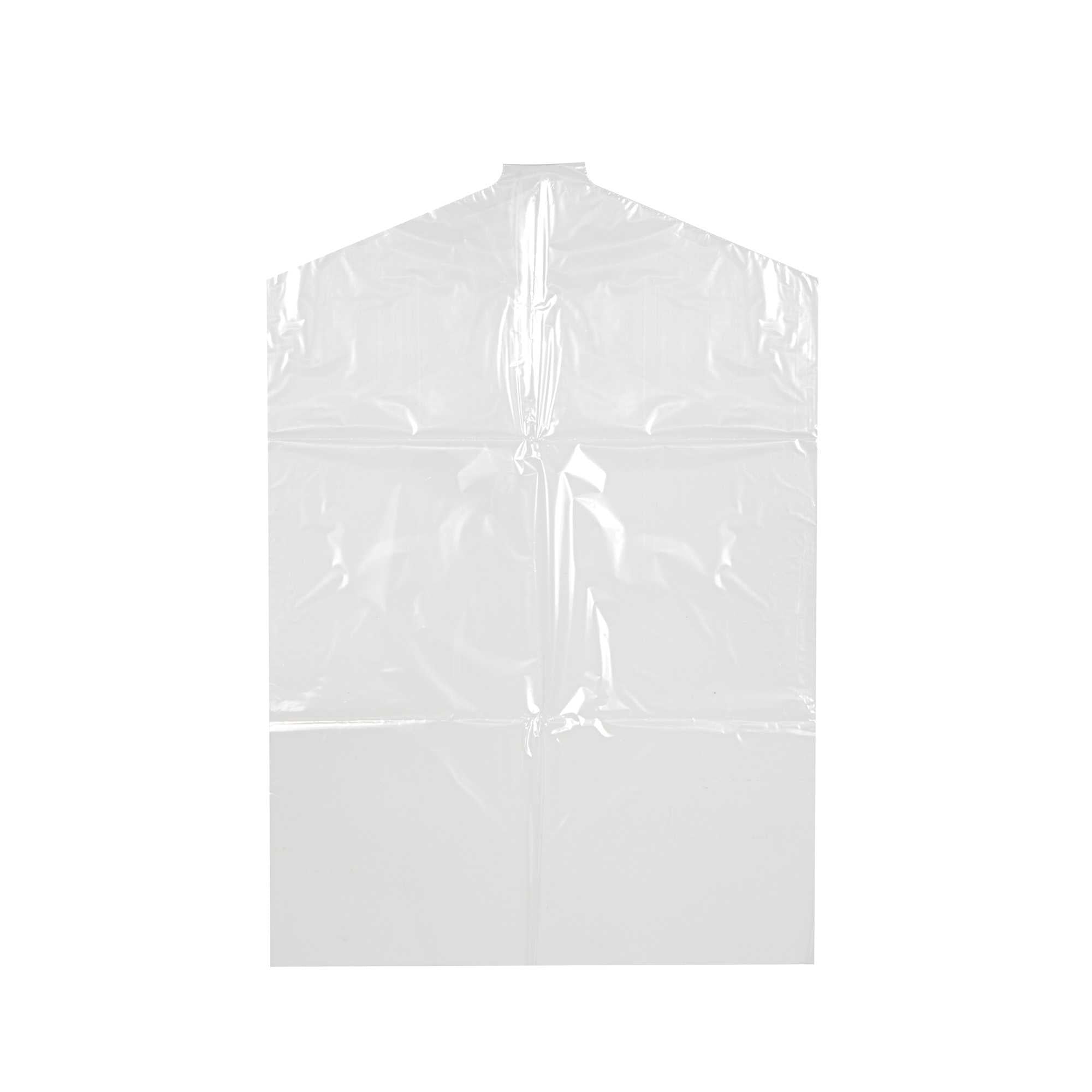 Bag Tek Clear Plastic Garment Bag - 24" x 35" - 500 count box