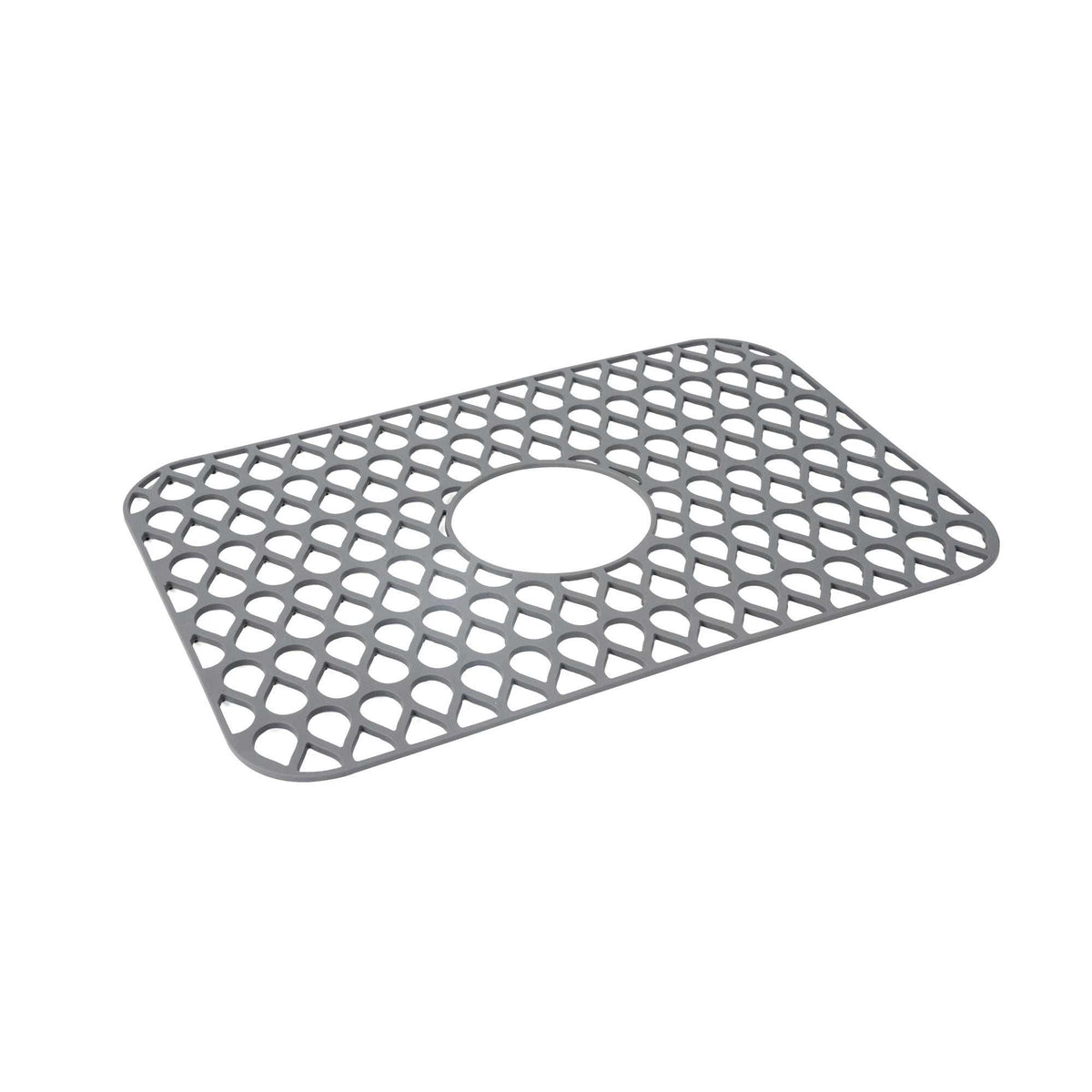 Clean Tek Professional Gray Silicone Sink Mat - Non-Slip - 18" x 12 1/2" x 1/4" - 1 count box