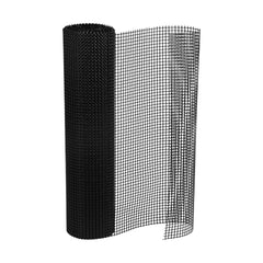 Chef 101 Black Plastic Mesh Shelf Liner - 2' x 40' - 1 count box