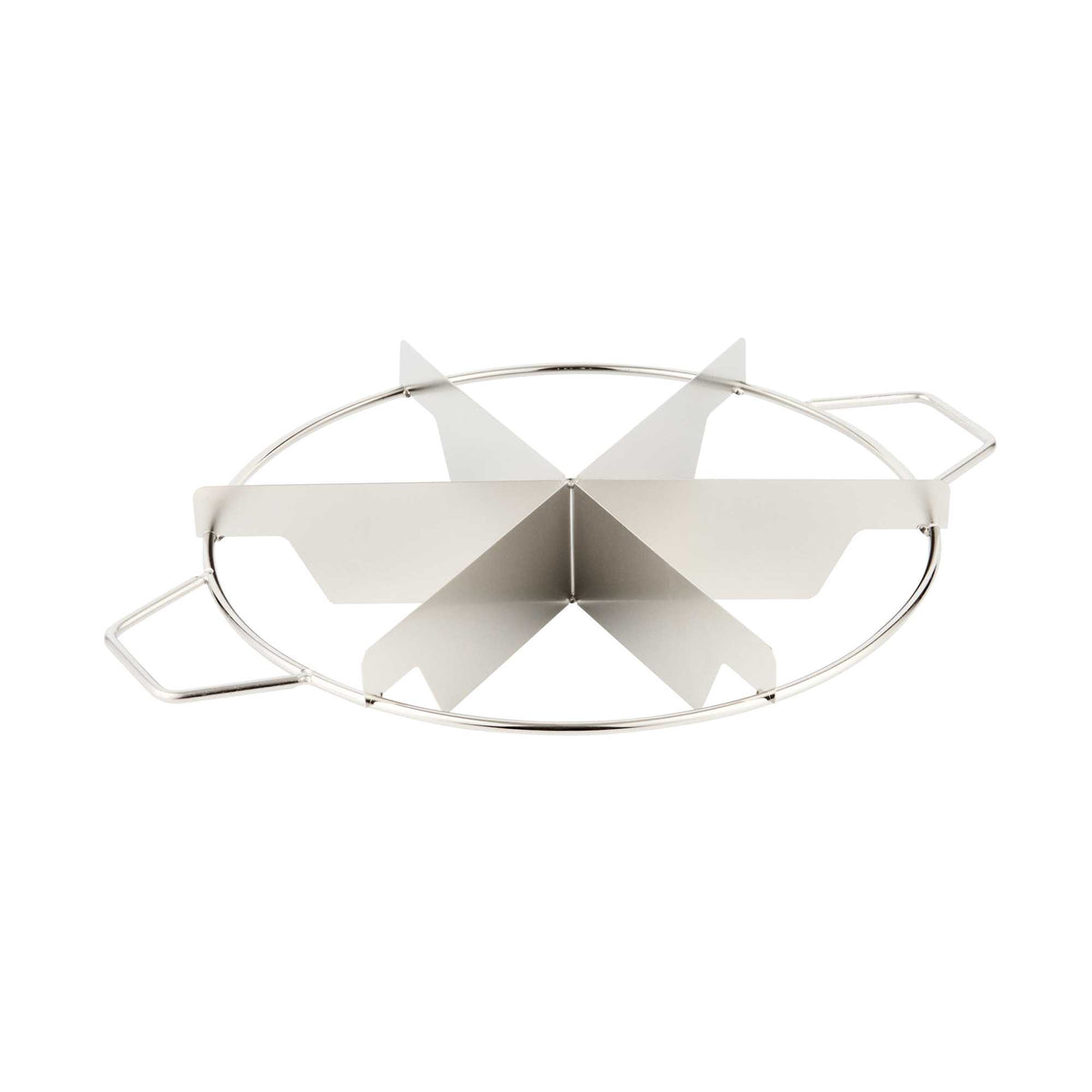 Pastry Tek Stainless Steel Pie Cutter - 6 Cut, For Up To 10" Pies - 13 3/4" x 10 3/4" x 2" - 1 count box