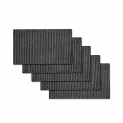 Chef 101 Black Plastic Cutting Board Liner - Non-Slip - 10 1/4
