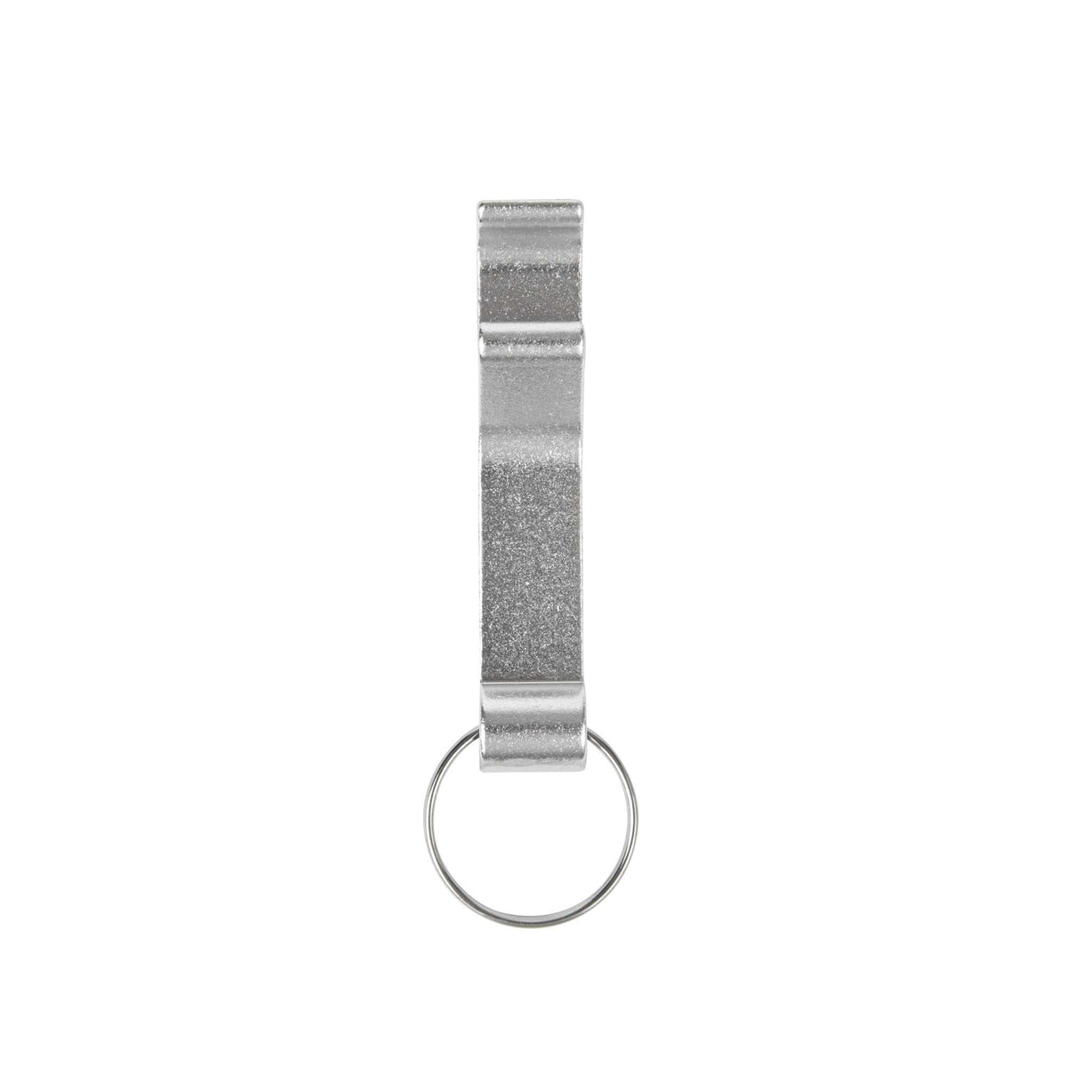 Chef 101 Silver Aluminum Bottle Opener - with 1" Key Ring - 2 1/2" - 6 count box