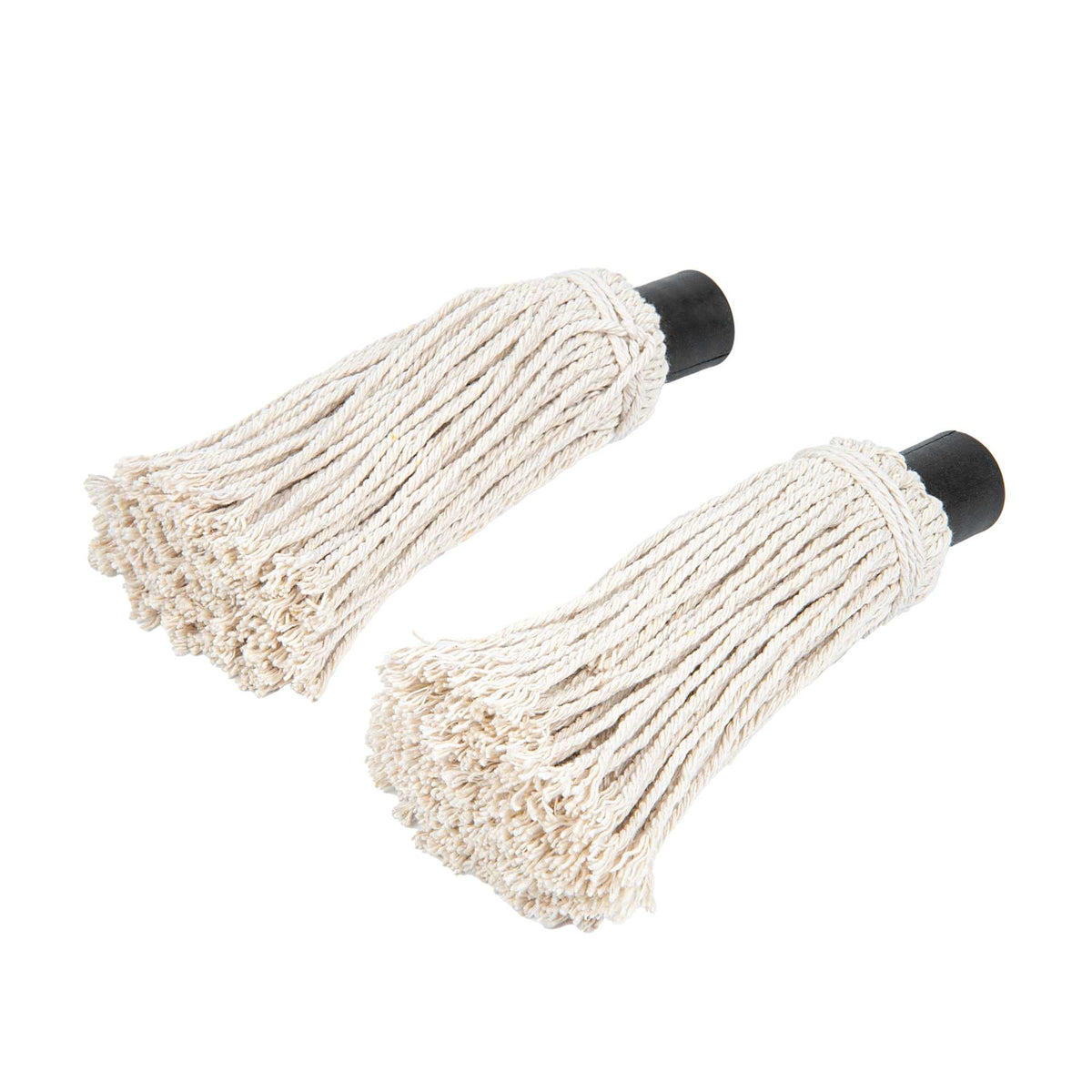 Chef 101 Cotton BBQ Basting Mop Head Replacement - 6" x 1 3/4" x 1 3/4" - 2 Count Box
