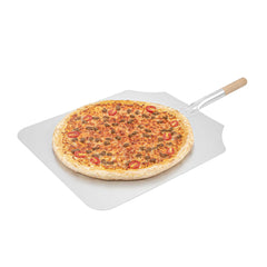 Pizzaly Silver Aluminum Pizza Peel - with 8