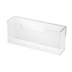 Tabletop 101 Clear Acrylic Tissue Box - 8 3/4