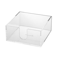 Tabletop 101 Clear Acrylic Tissue Box - 5 1/2