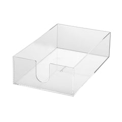 Tabletop 101 Clear Acrylic Tissue Box - 9