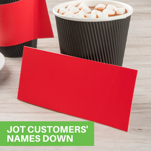 Jot Customers' Names Down