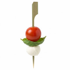Pixy Natural Bamboo Paddle Pick - Retail Pack - 4