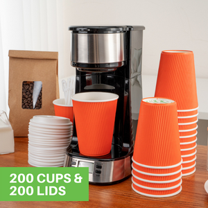 200 Cups & 200 Lids