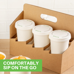 COMFORTABLY SIP ON THE GO