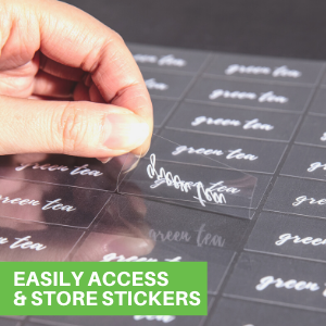 Easily Access & Store Stickers