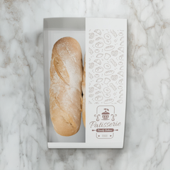 Custom Bread Bags with Side Window –Customizable Bags for Bakery & Bread