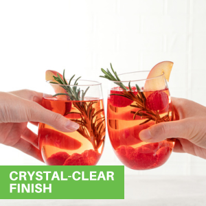 Crystal-Clear Finish