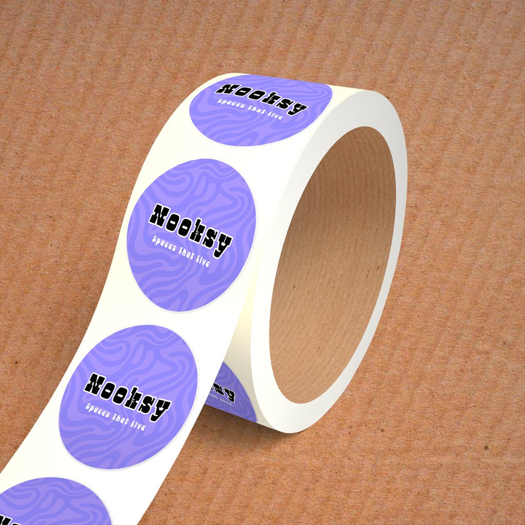 Custom Roll Labels – Eco Friendly Printed Stickers for Packaging & Branding